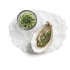 Gin and Cucumber Oysters