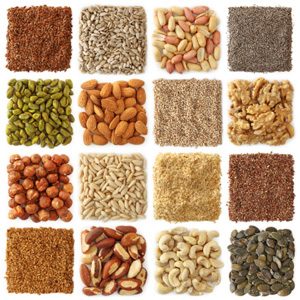 3. Nuts, Seeds, Wheat Germ, and Vitamin E