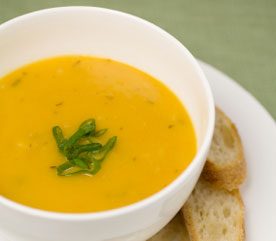 Yellow Squash and Pepper Soup