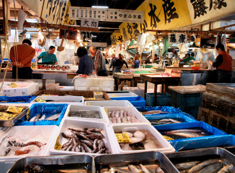 The Tsukiji Fish Market