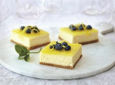 Double-Lemon Cheesecake Bars