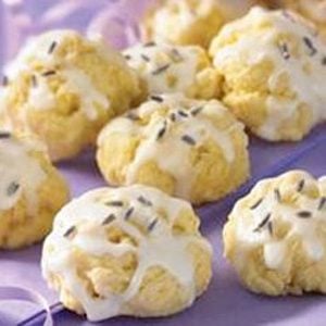 Lemon and Lavender Tea Cookies 