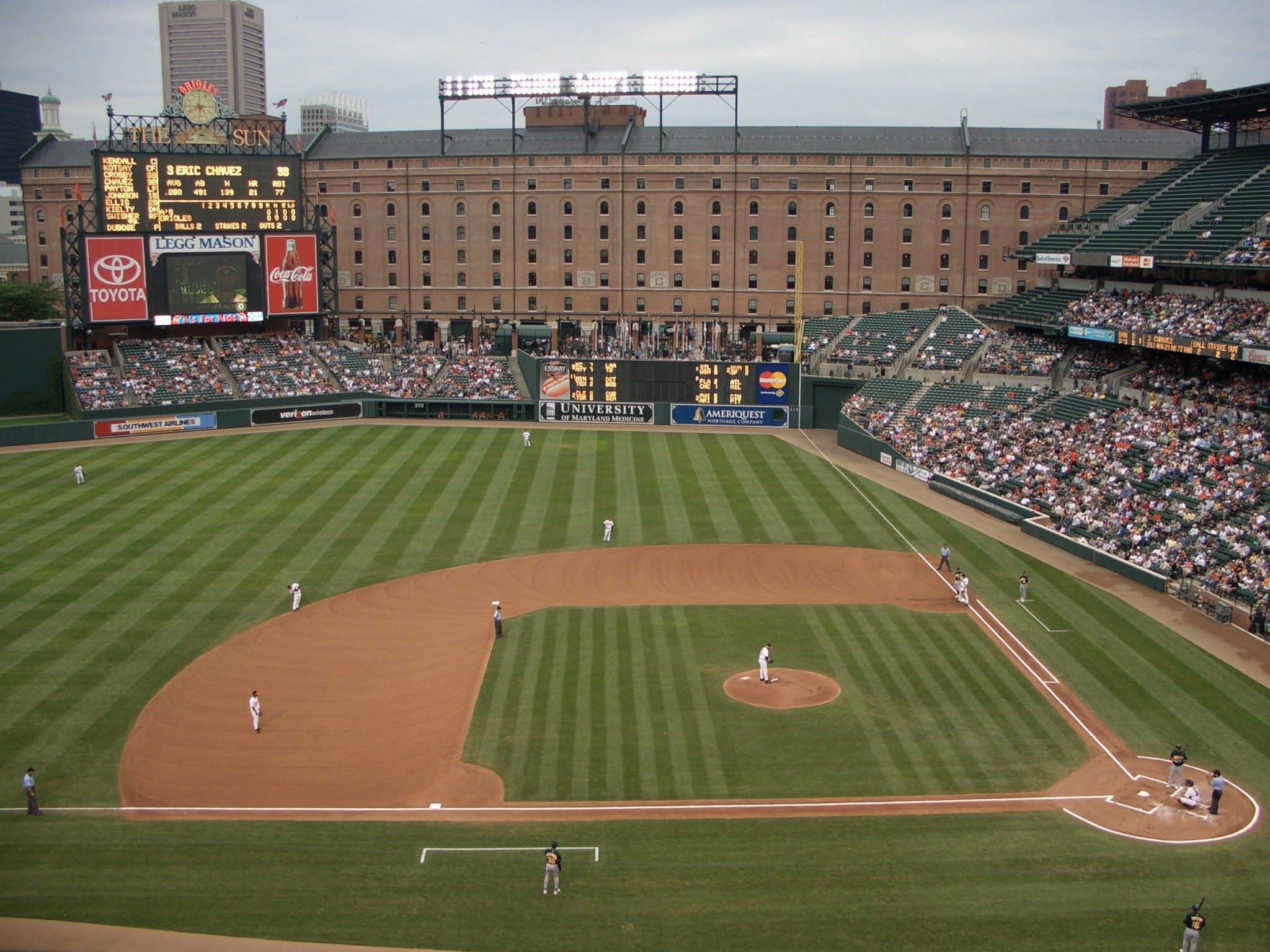 5. Oriole Park at Camden Yards - Baltimore, Maryland; home of the Orioles.