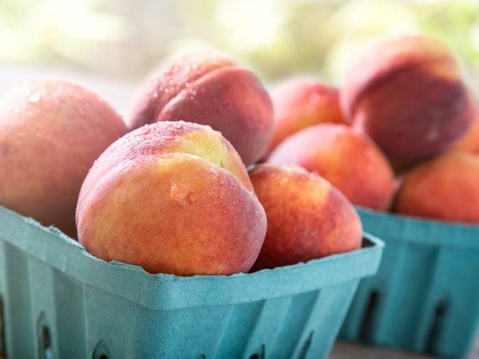 Ontario peaches