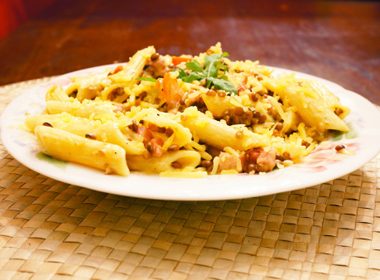 Penne With Roasted Squash and Bacon