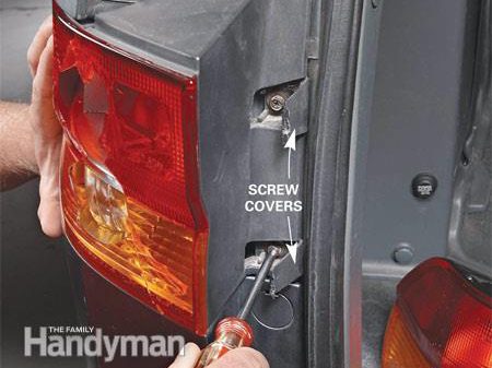 Remove Your Broken Taillight's Assembly Screws (Captive Stud Method)