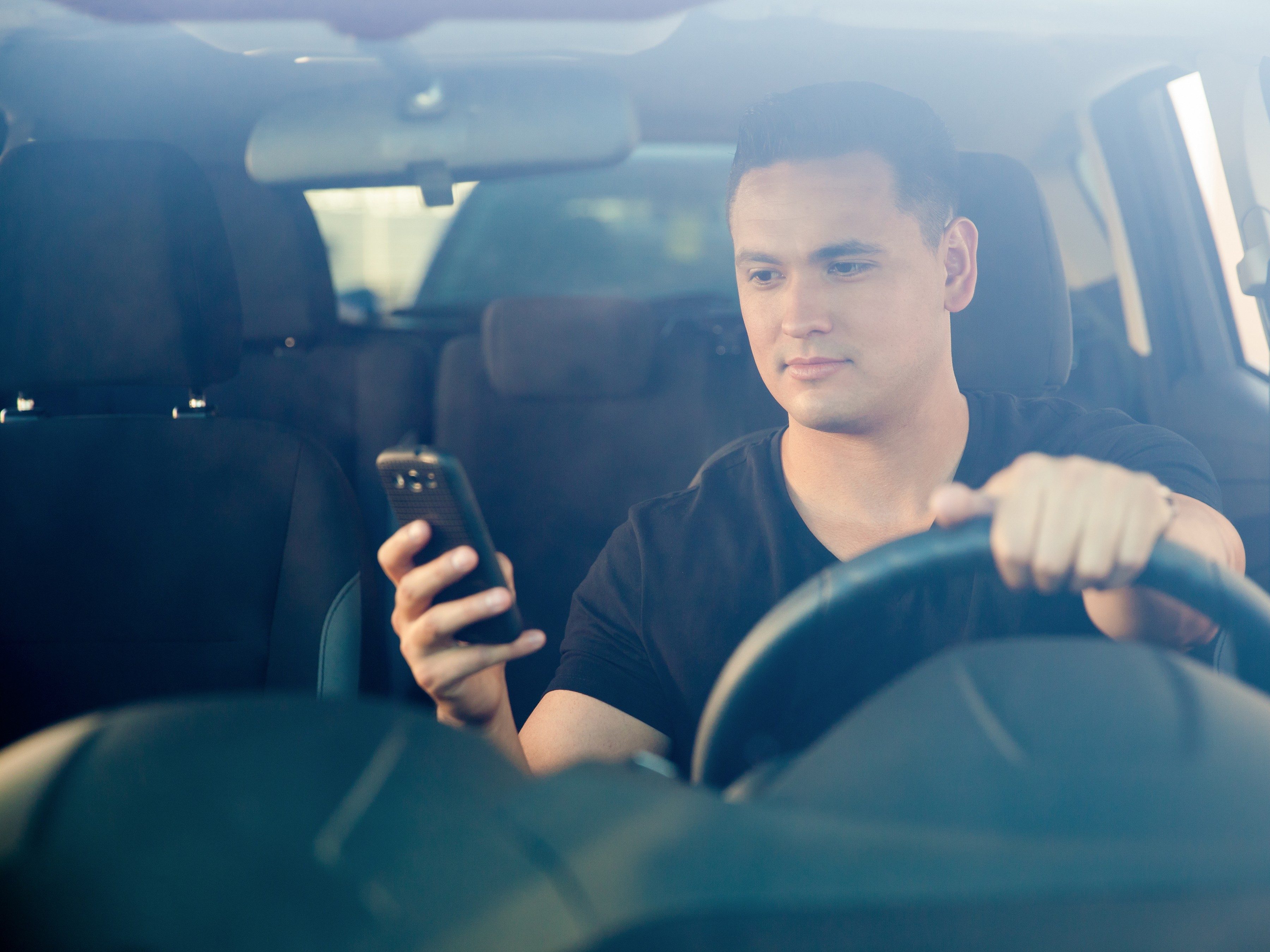 Driving tip #8: Put your phone out of sight. 