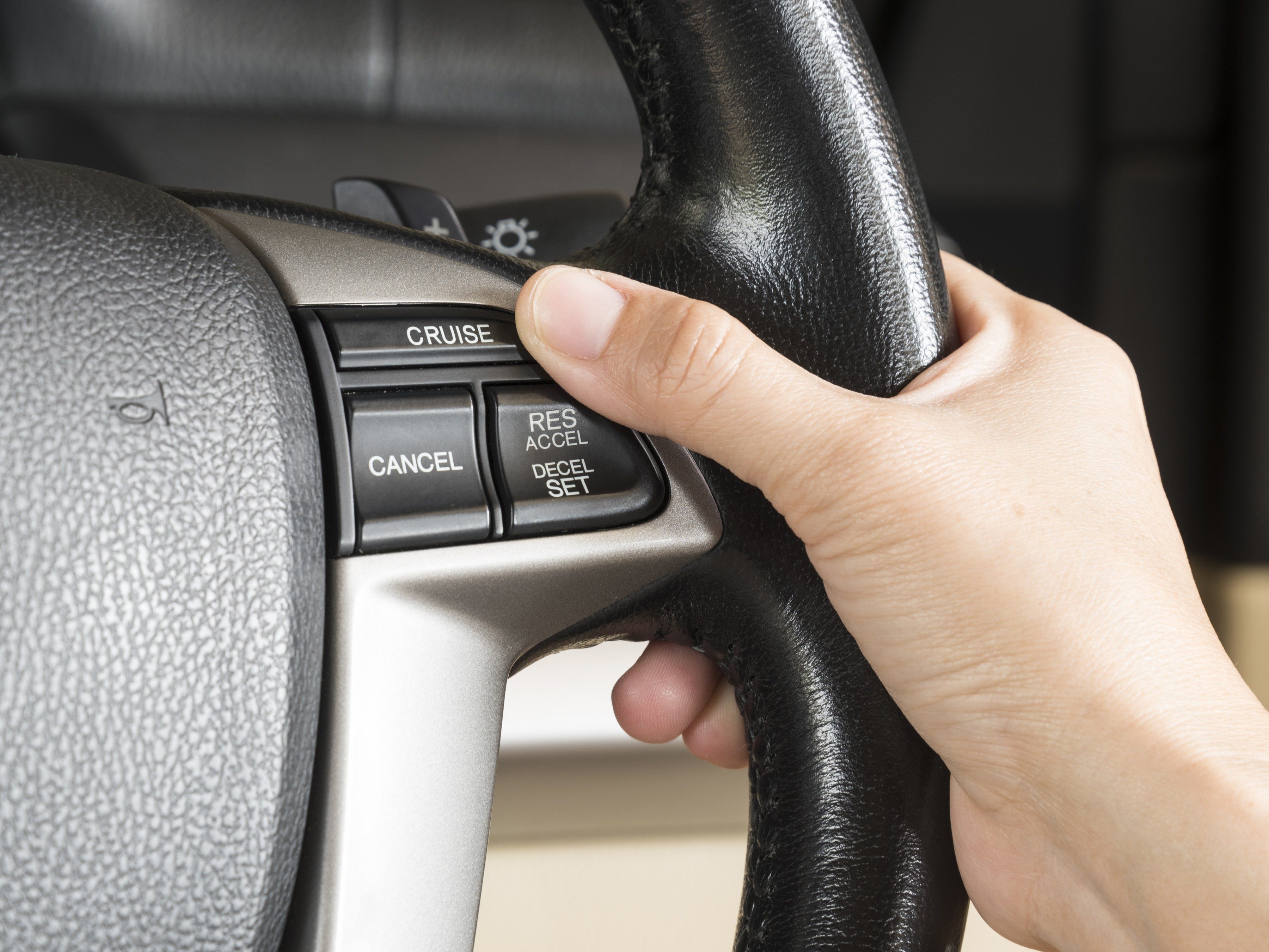 Driving tip #3: Use your car's cruise control to its full potential.