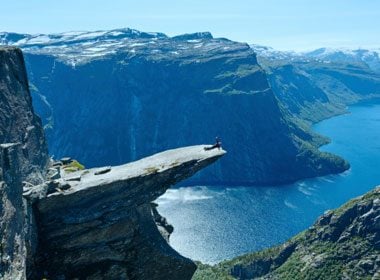  Places to Take a Selfie: Trolltunga in Norway