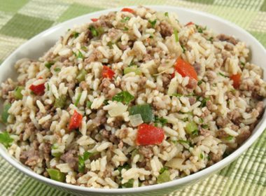 Cranberry and Pistachio Wild Rice Stuffing