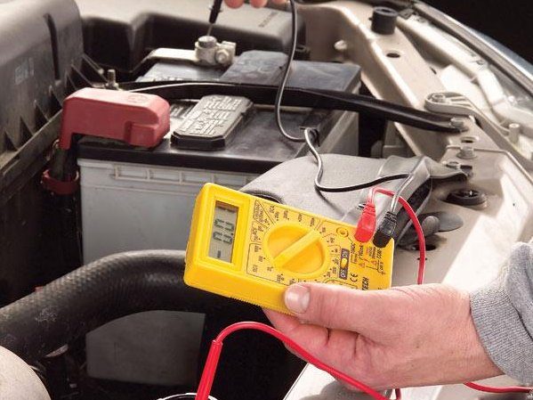 Hot to test coolant with a multimeter