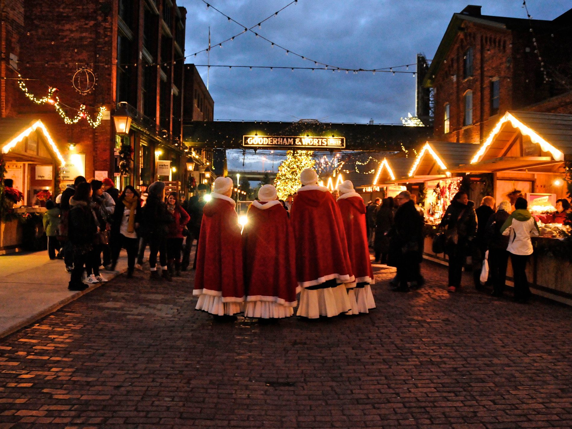 10. The Distillery Historic District Christmas Market