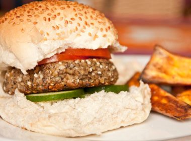 Foods That Soothe Your Stomach: Chipotle Veggie Burgers