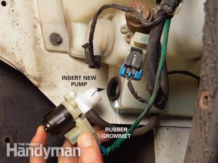  Step 5: Replace the Washer Pump