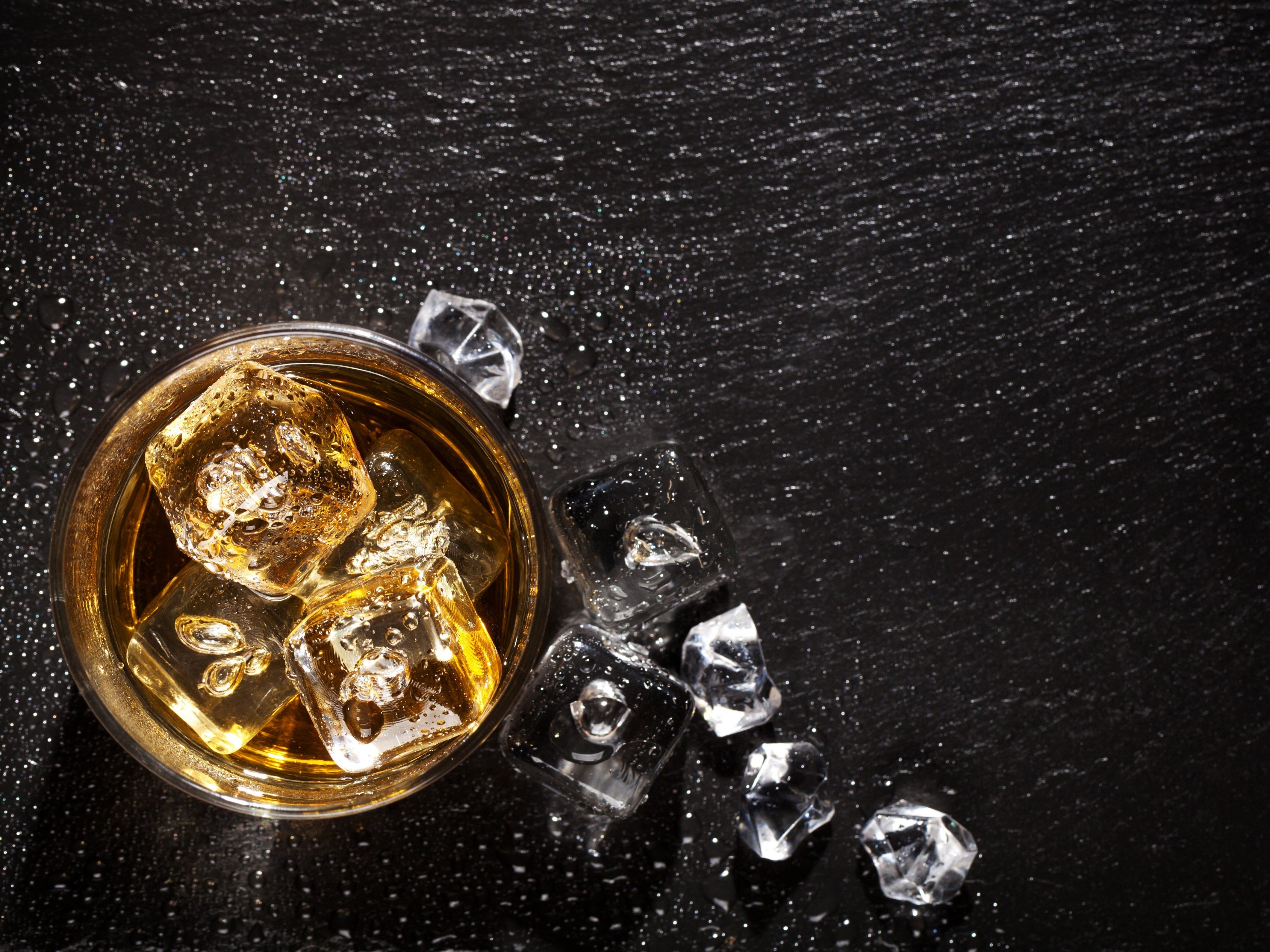 1. Whisky on the rocks is perfectly acceptable.