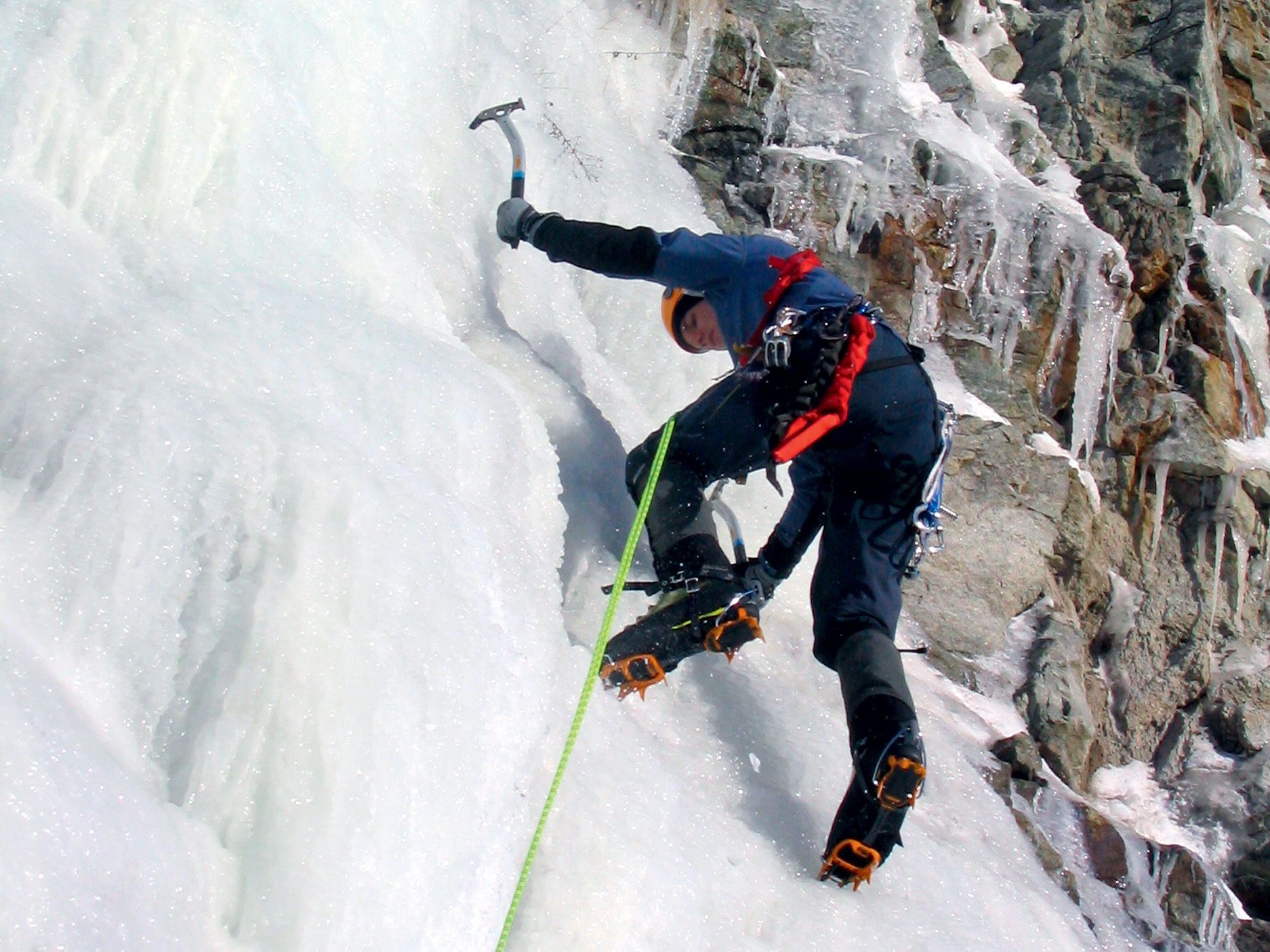 Winter in Canada: Ice-Climbing in Quebec