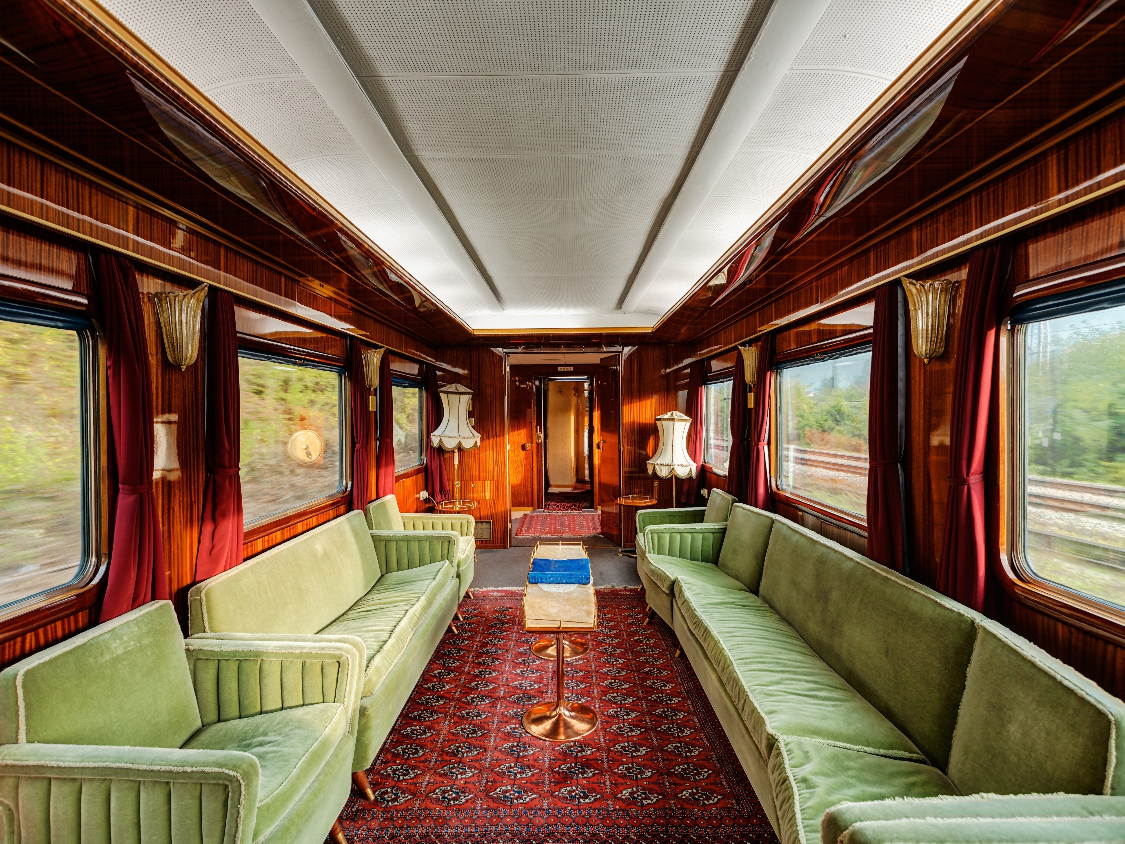 luxury train journey lake district