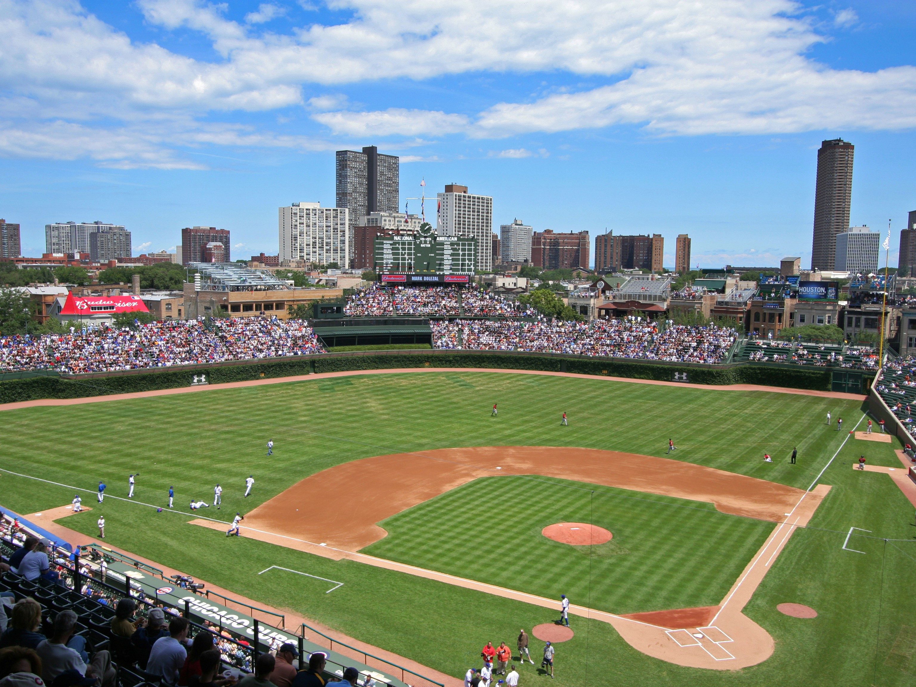1. Wrigley Field - Chicago, Illinois; home of the Cubs.