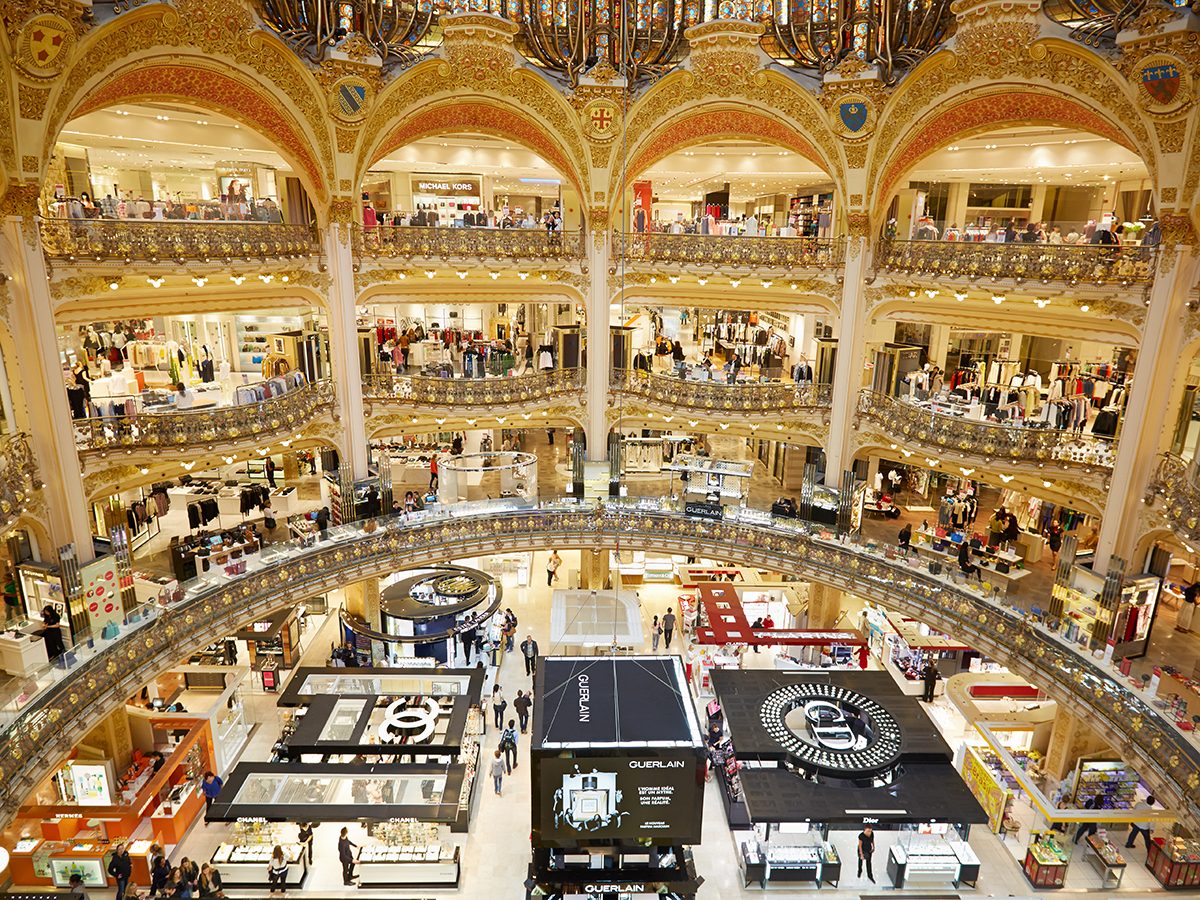 Best department stores in the world - Galeries Lafayette