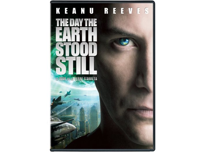 DVD case for the remake of The Day the Earth Stood Still