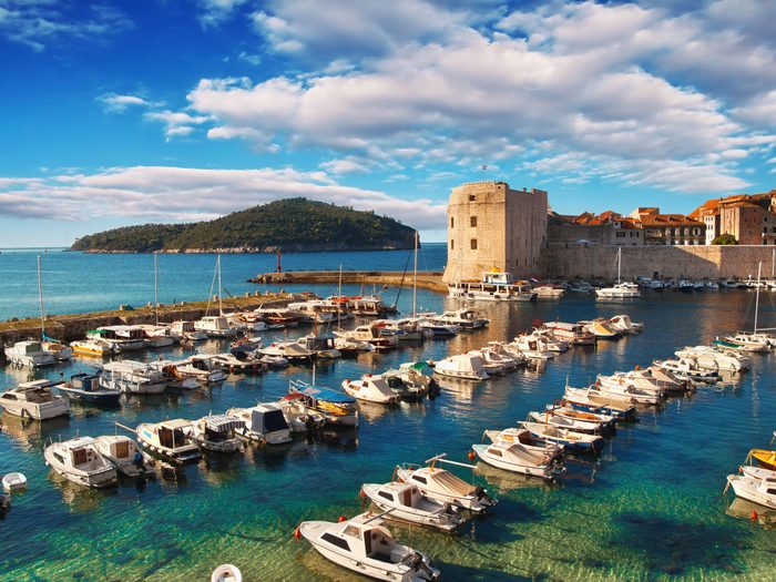 Dubrovnik's Old Town Pier