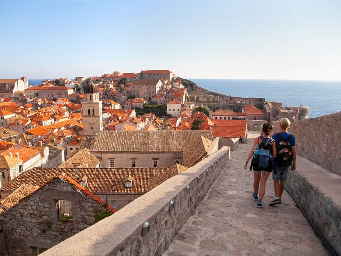 Dubrovnik's historic city walls