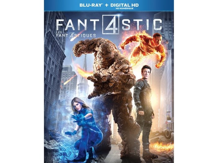 Blu Ray case for Fantastic 4