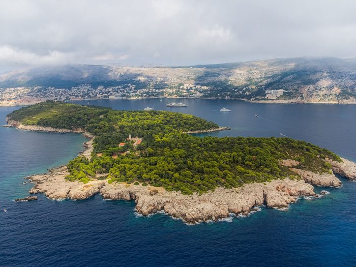 Lokrum Island, off the coast of Dubrovnik