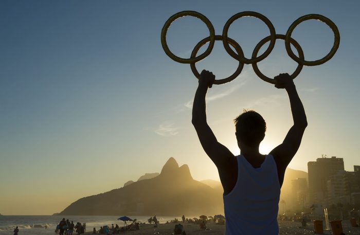 Athlete preparing for Rio 2016 Olympics