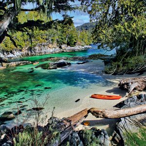 Calvert Island lagoon - British Columbia