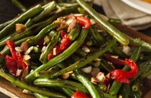 Green Bean and Roasted Red Pepper Salad