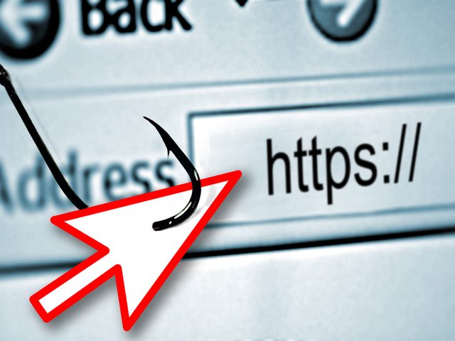 Look for HTTPS in the URL