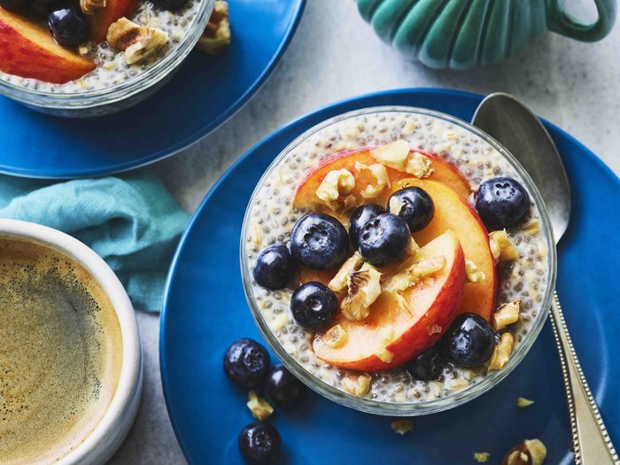 Overnight Steelcut Oats with Chia