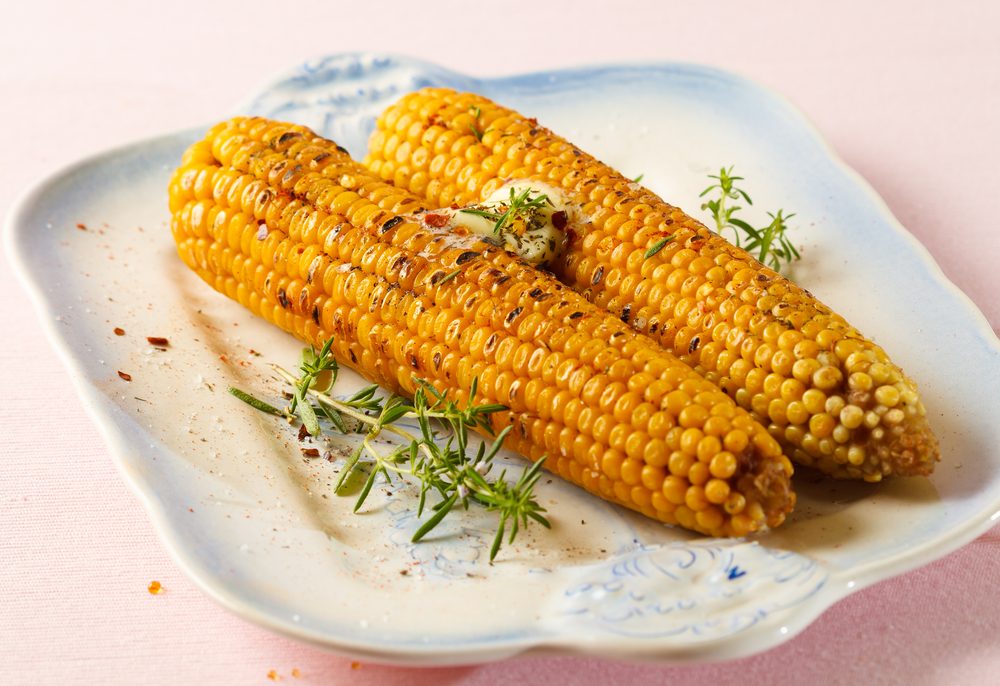 Grilled Corn With BBQ Rub