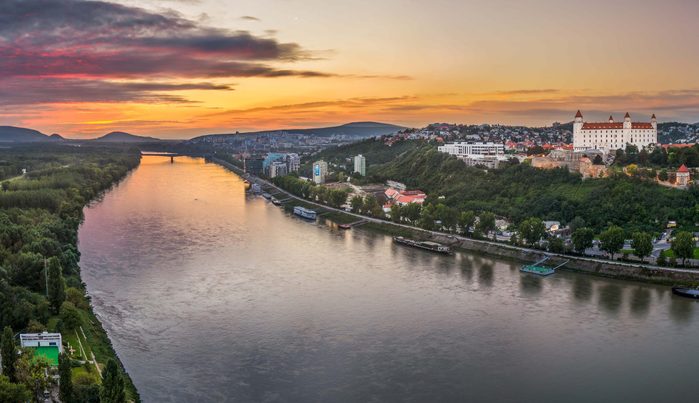 Danube River in Austria