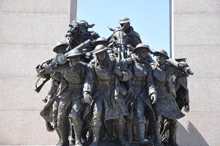 National War Memorial in Ottawa, Ontario