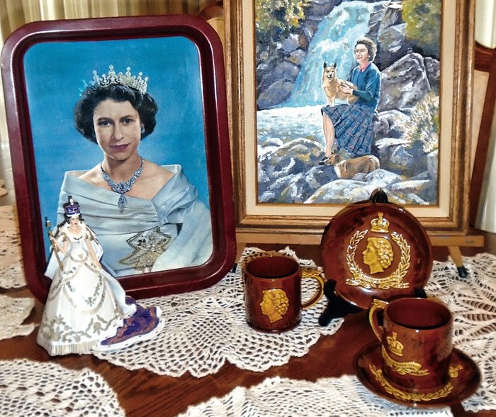 Queen Elizabeth II memorabilia 