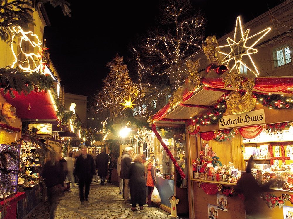 Christmas market in Basel