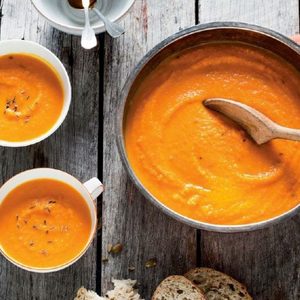 Roasted Carrot and Caraway Soup