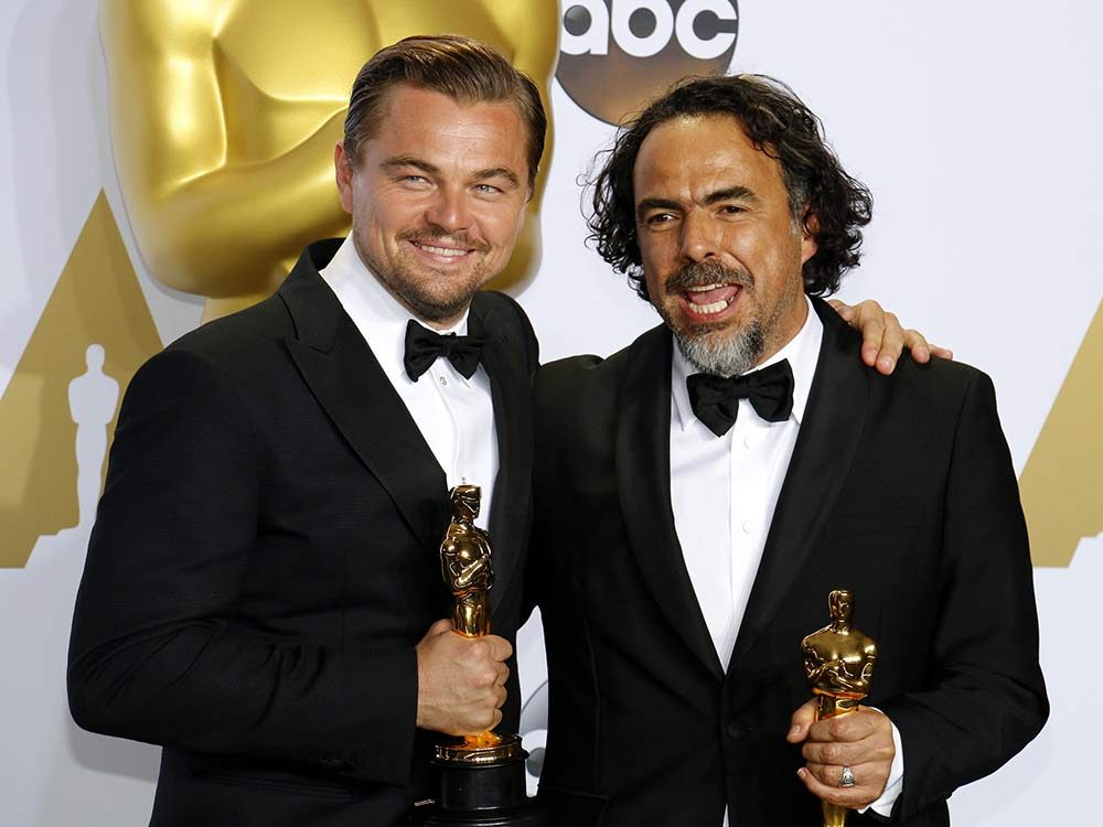 Leonardo DiCaprio and Alejandro Gonzalez Inarritu