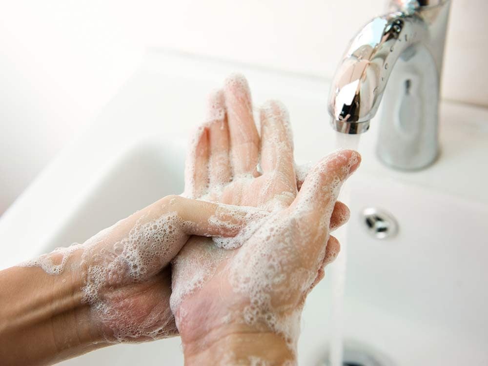 Washing hands are one of the main OCD symptoms