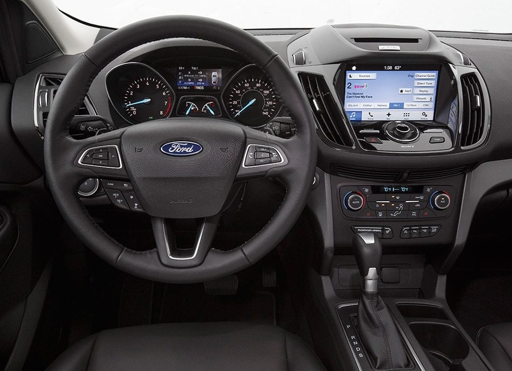 2017 Ford Escape interior