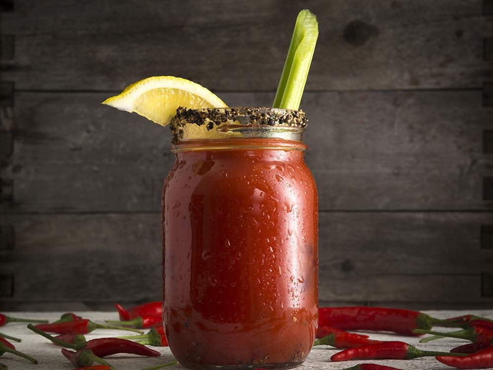 Canadian Bloody Mary cocktail