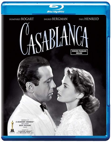 Blu ray cover of Casablanca
