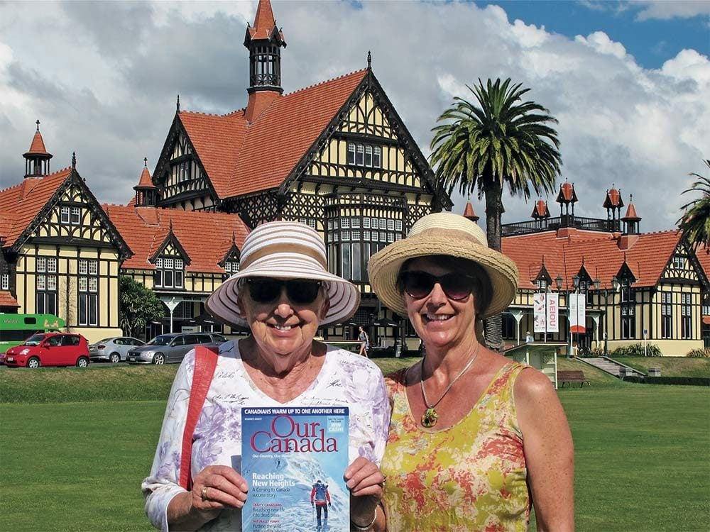 Our Canada readers in New Zealand