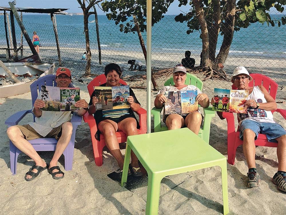 Our Canada readers in Panama