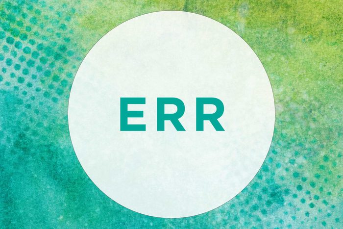 How to pronounce Err