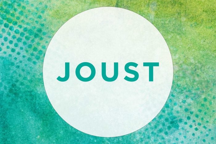 How to pronounce joust
