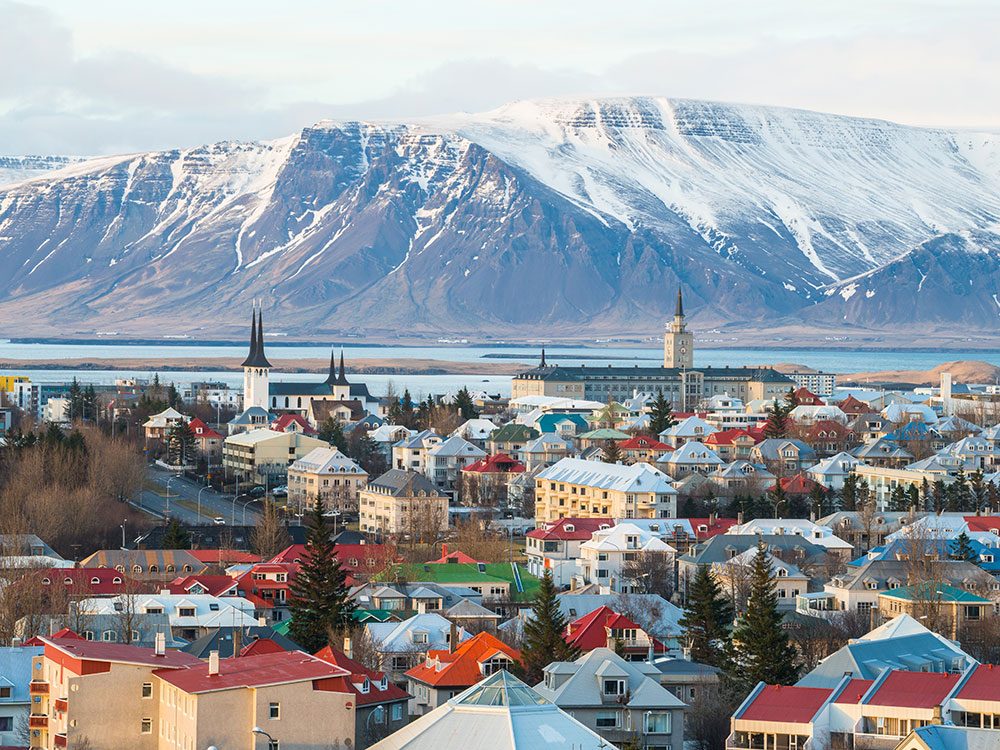 Reykjavik, Iceland, is one of Canada's hottest March Break travel trends