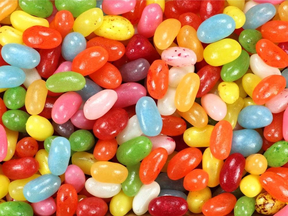 Assorted jelly beans